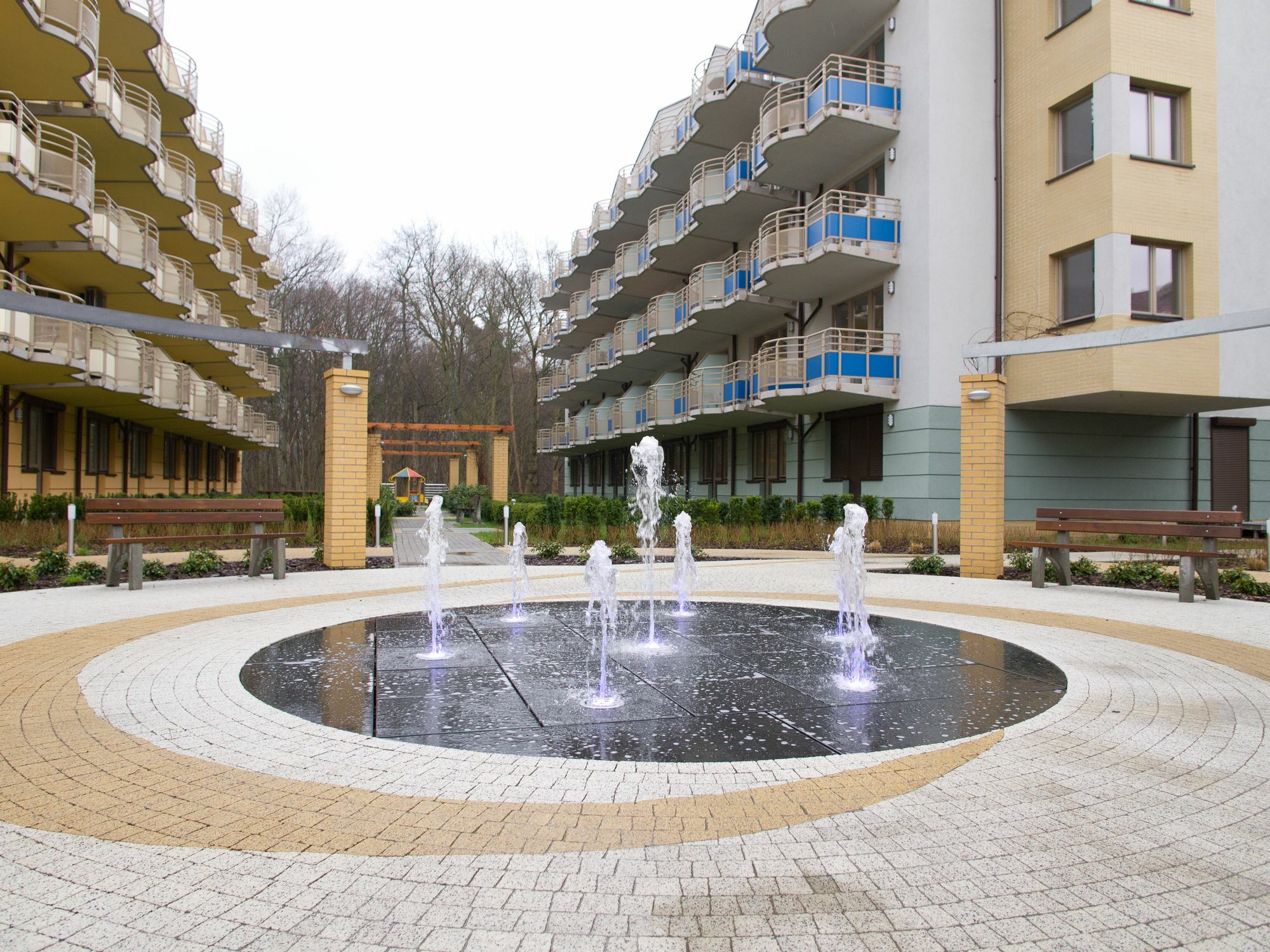 Green Park Apartments Świnoujście Buitenkant foto